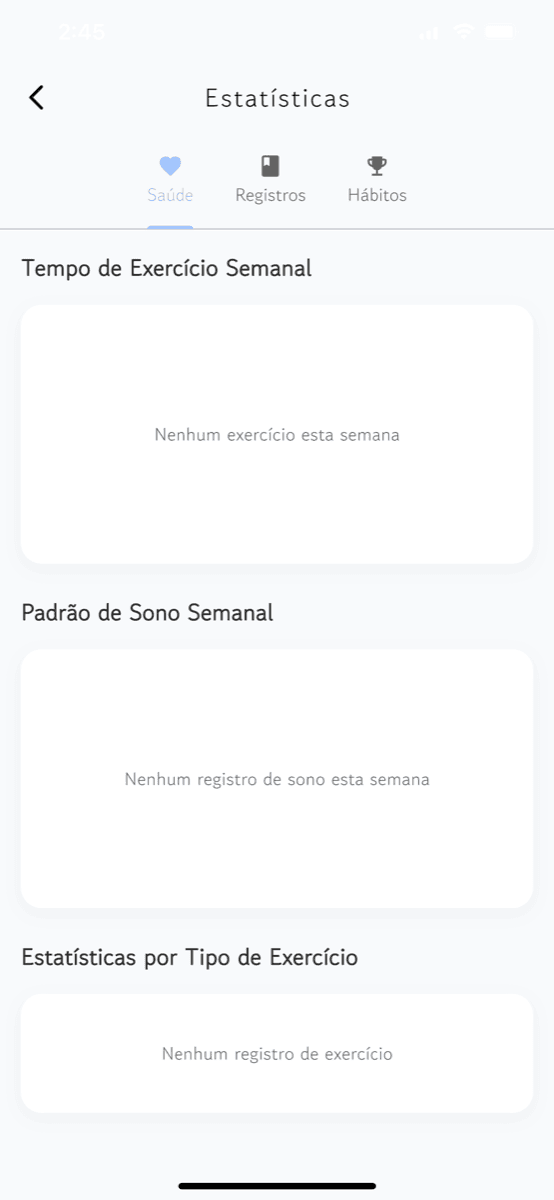 Estat&iacute;sticas de Sa&uacute;de
