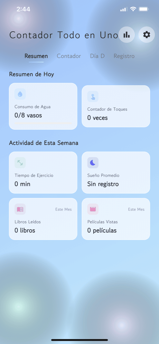 Captura de pantalla de Contador Todo-en-Uno