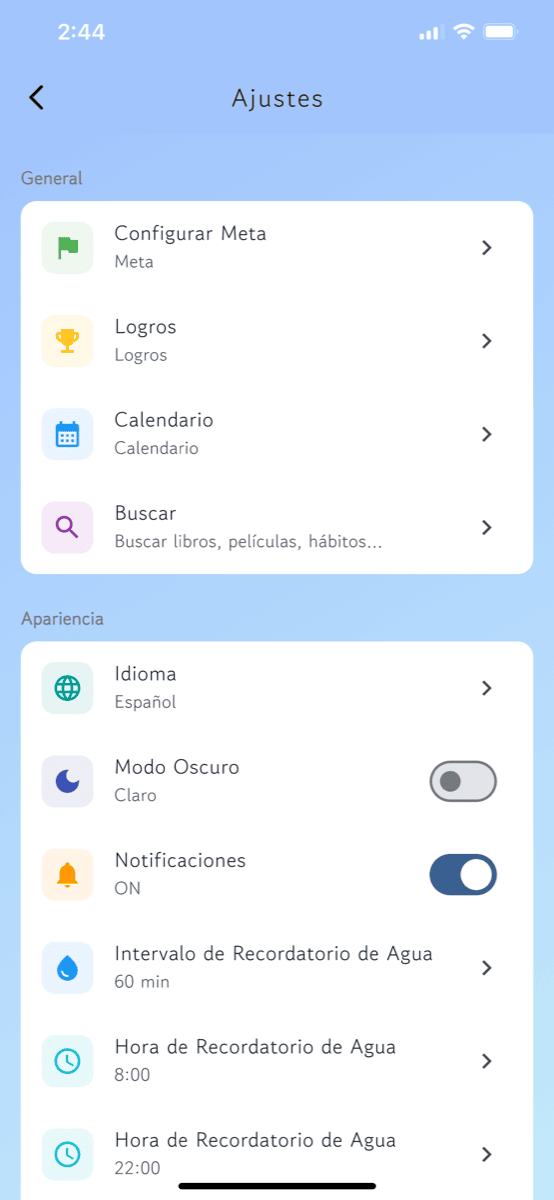 Configuraci&oacute;n