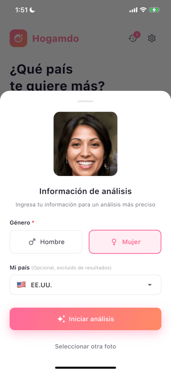 Detalle por país